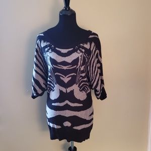 Black and Gray Sweater